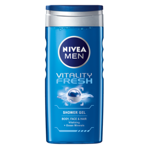 Душ-гел за мъже с морски минерали Vitality fresh- Nivea MEN